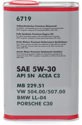 Produktbild von FANFARO 6719 für 5W-30 1 Liter Motoröl Motorenöl 229.51 504 00 507 00 C30 Longlife-04 Öl