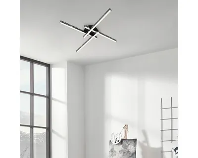 Obrázok produktu pre LED stropné svietidlo 4x6W 4x600 lm 3000 K 60x60 cm Rey čierna + trblietavý efekt