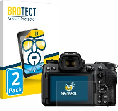 Produktbild von 2x Für Nikon Z6 III Schutzfolie BROTECT Displayschutz Display Schutz Folie Klar Transparent