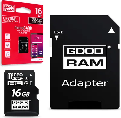 Produktbild von Speicherkarte Micro SD 16GB Für Samsung Galaxy S20 21 High Speed Karte GoodRam