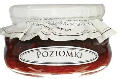 Zdjęcie produktu dla KONFITURA POZIOMKOWA 320 g - KROKUS