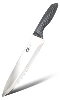 Kochmesser 33 cm, Edelstahl, superscharf, ergonomischer Griff
