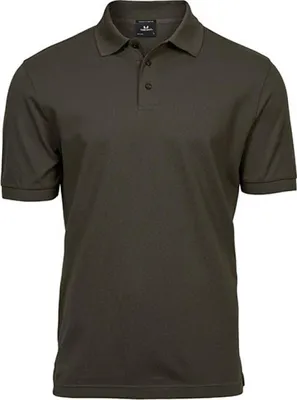 Produktbild von Tee Jays 1405 | Mens Luxury Stretch Poloshirt Herren - Farbe: Dark Olive - Größe: L