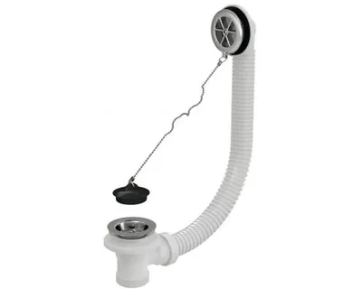 Obrázek produktu pro Vanový sifon Alcadrain 6/4"x40 s přepadem mřížka 70 mm A501/2