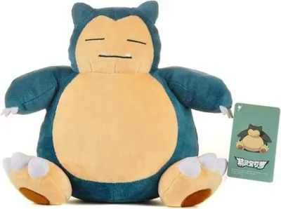Produktbild von Relaxo Plüschtier 25 cm – Pokémon Kuscheltier – Weiches Spielzeug für Kinder
