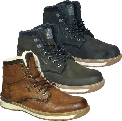 Produktbild von Mustang Mustang Schnürstiefel Grau