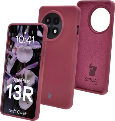 Produktbild von Bizon Soft Case OnePlus 13R dunkel lila