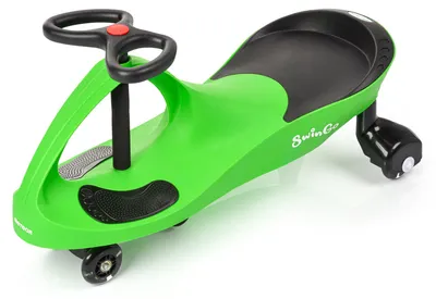 Produktbild von SWING CAR METEOR SWINGO Grün Rutschauto für Kinder halten des Körpergleichgewichts Auto Swing Car Rutscher