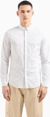 Produktbild von Armani Exchange 3dzc25 Langarmhemd Weiß L Mann Weiß L