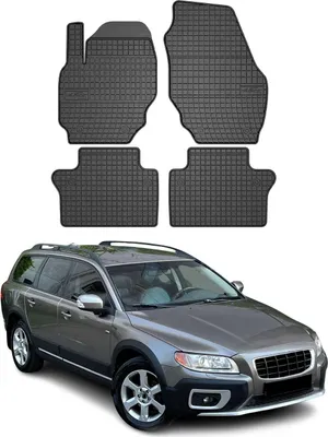 Immagine prodotto di 2007-2016 Volvo XC70 Tappetini TPE Nero 4 pezzi