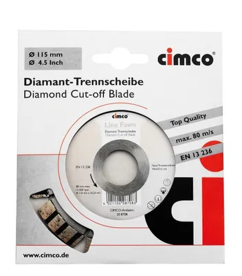 Obrázok produktu pre Diamantový rezný kotúč Cimco D 230 mm 20 8716 (208716)