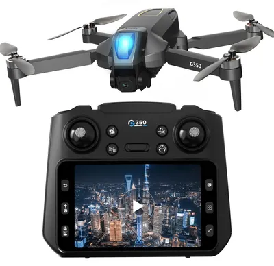 Productafbeelding van Drone met camera - Drone voor beginners - Opvouwbaar - Quadcopter - RC