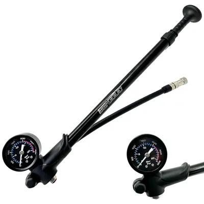 Immagine prodotto di Pompa per bicicletta 3 in 1 - Fino a 200 PSI - Manometro - Alluminio