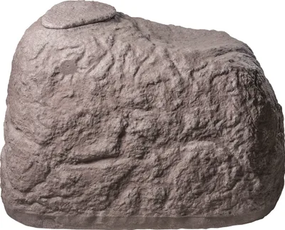 Produktbild von GreenLife Dekorregenspeicher GreenLine "Findling" 500-Liter, granitrot; G0000414