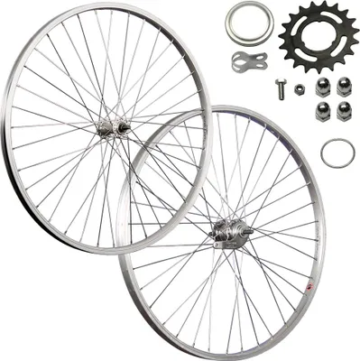 Produktbild von Taylor Wheels 26 Zoll Laufradsatz Aluminium Felge Rücktritt RBN silber