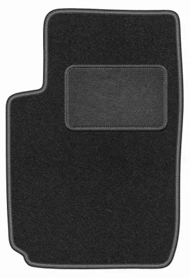 Produktbild von Fahrermatte Velours für Citroen Xsara Picasso 1997-2010 (Minivan) – 1-tlg, Graphit, passgenau – Wielganizator LUX