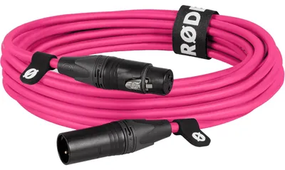 Produktbild von Rode Microphones Premium XLR-Kabel XLR6M-P pink, (6 Meter)