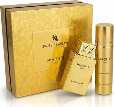 Immagine prodotto di Swiss Arabian Shaghaf Oud EDP 75 ml + spray per il corpo 75 ml UNISEX