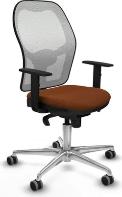 Image de Piqueras y Crespo chaise de bureau 1D086G0 Blanc Marron
