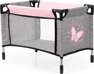 Produktbild von Bayer Design 17033AD Puppenwagen Xeo, verstellbarer Griff, Schwenkschieber, wandelbar als Jogger, Schlafsack, Puppenbett, Zubehör