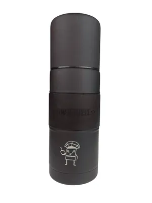 Image de Thermos Yerbee 500 ml noir avec logo