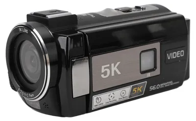 Obrázok produktu pre 5K videokamera, HD digitálny fotoaparát s WiFi, 3,0-palcovým dotykovým displejom, 56 MP, kamera na vlogovanie, 18-násobný digitálny zoom, stabilizácia obrazu