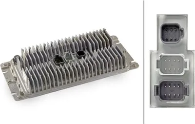 Productafbeelding van HELLA lichtstuurapparaat, artikelnummer 5DS 227 489-101, afmetingen: 332 mm x 150 mm x 49 mm