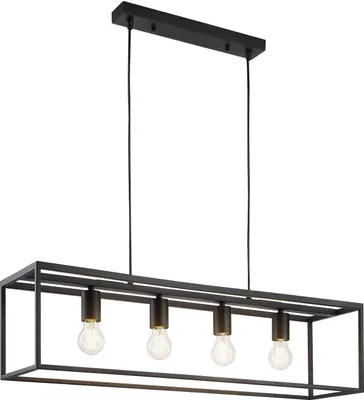 Produktbild von Pendelleuchte - Schwarz - Metall - H 172 cm