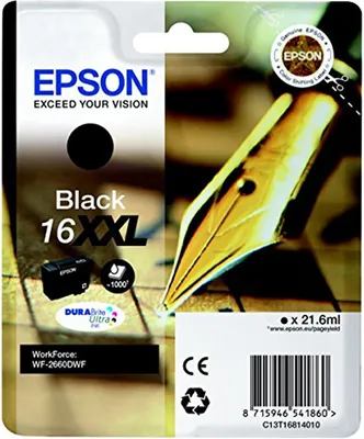 Image de Epson 16XXL - Cartouche d'encre / Noir (21.6 ml)