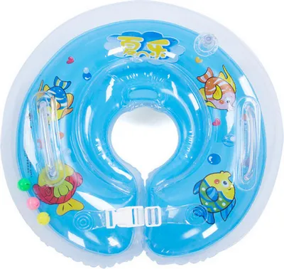 Produktbild von Schwimmring für Kleinkinder, verdickter Doppelballonhals-Schwimmring