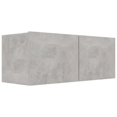 Produktbild von vidaXL TV-Schrank Betongrau 80x30x30 cm Holzwerkstoff