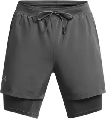 Produktbild von Under Armour Ua Launch 5'' 2-In-1 Short - castlerock, Größe:L