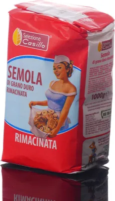 Produktbild von Weizenmehl Semola Rimacinata 1kg - Casillo