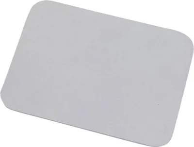 Produktbild von Teller Aluminium Weiß 13,5x10cm Untersetzer Untertasse Kerzenhalter Tablett