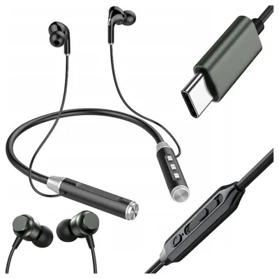 Zdjęcie produktu dla JOYROOM JR-EC06 USB Type C Grey - Wired Headphones, Przewodowa, 20 - 20000 Hz, Połączenia/muzyka, Słuchawki, Szary