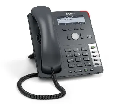Produktbild von Snom 715 Telefon, Rufnummernanzeige, Freisprechfunktion, Ethernet, USB-Anschluss