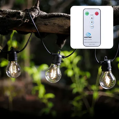 Produktbild von Lichterkette LED Glühbirnen 10 Stk. Filament Party Garten warmweiß Outdoor IP44