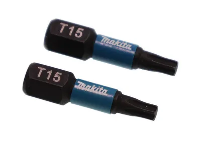 Obrázek produktu pro Makita B-63666, 2 kusů, Torx, T15, Ocel, 25 mm