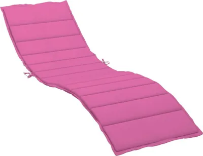 Image de vidaXL Coussin pour chaise longue Rose Tissu Oxford