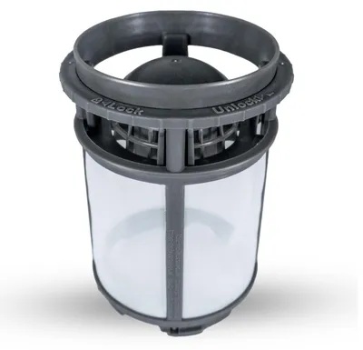 Geschirrspüler Pumpenfilterbecher W10872845, 1 Stück, grau