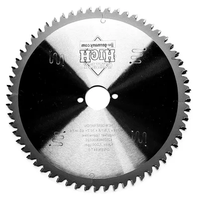 Productafbeelding van HM Cirkelzaagblad - Zaagblad HM - Precisie Zagen - Negatieve Spaanshoek - 216 x 30 mm - Zilver