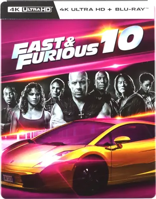 Produktbild von Fast & Furious 10 steelbook 4K (nur Originalversion) [BLU-RAY 4K+BLU-RAY]