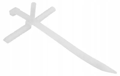 Produktbild von Schnellmontagehalterung mit Stift USMPK-12 weiß 25 Stk. 21.4 Elektro-Plast