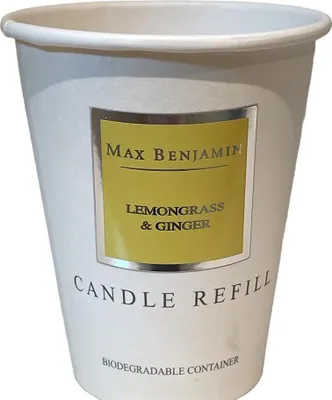 Obrázek produktu pro přírodní svíčka s esencí máty pepr a zázvoru Max Benjamin Refill