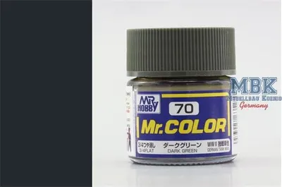 Obrázok produktu pre GUNZE GSC070 Tmavozelená (10 ml) Lesklá
