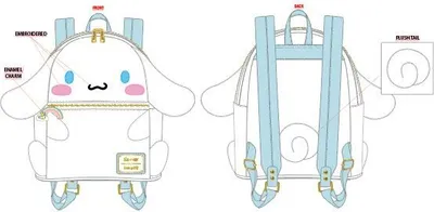 Obrázok produktu pre Loungefly Cinnamoroll | Sanrio mini batoh | SANBK0391