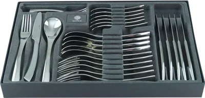 Produktbild von Solex Sophia Besteckset 30 teilig in einer Besteckbox für 6 Personen