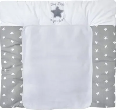 Produktbild von Baby-Delux Wickelauflage  70x75 inkl. abnehmbarer Frotteeauflage Super Star Wickelunterlage Wickelkommode, Wickeltisch Baumwolle waschbar