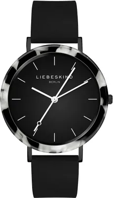 Produktbild von LIEBESKIND BERLIN Damen Armbanduhr – Rundes Gehäuse mit gemustertem Acetat-Topri