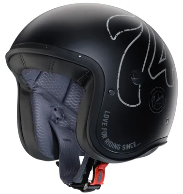 Image de Caberg Freeride X 74 casque jet, noir mat/gris, M (57/58)